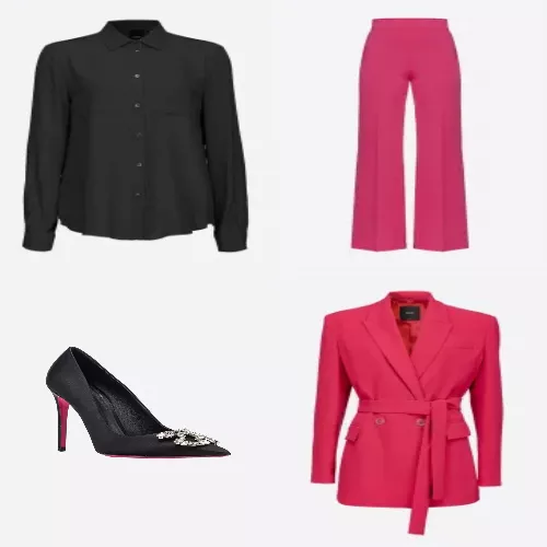 Look tailleur Pinko/Look tailleur Zara