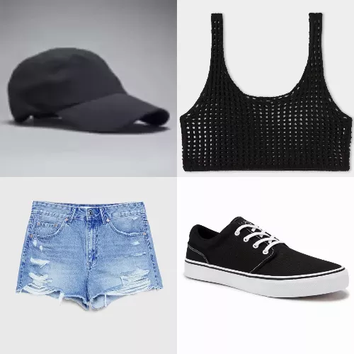 Immagine contenente l'outfit Urban Cool