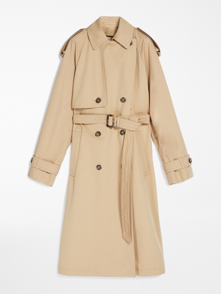 Immagine contenente l'outfit Trench in cotone waterproof MaxMara